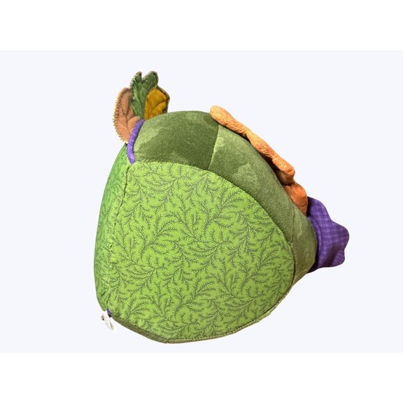 Hallmark Thanksgiving Turkey Plush Decoration 9" Polyester  Cardboard Stiffener - Picture 10 of 12